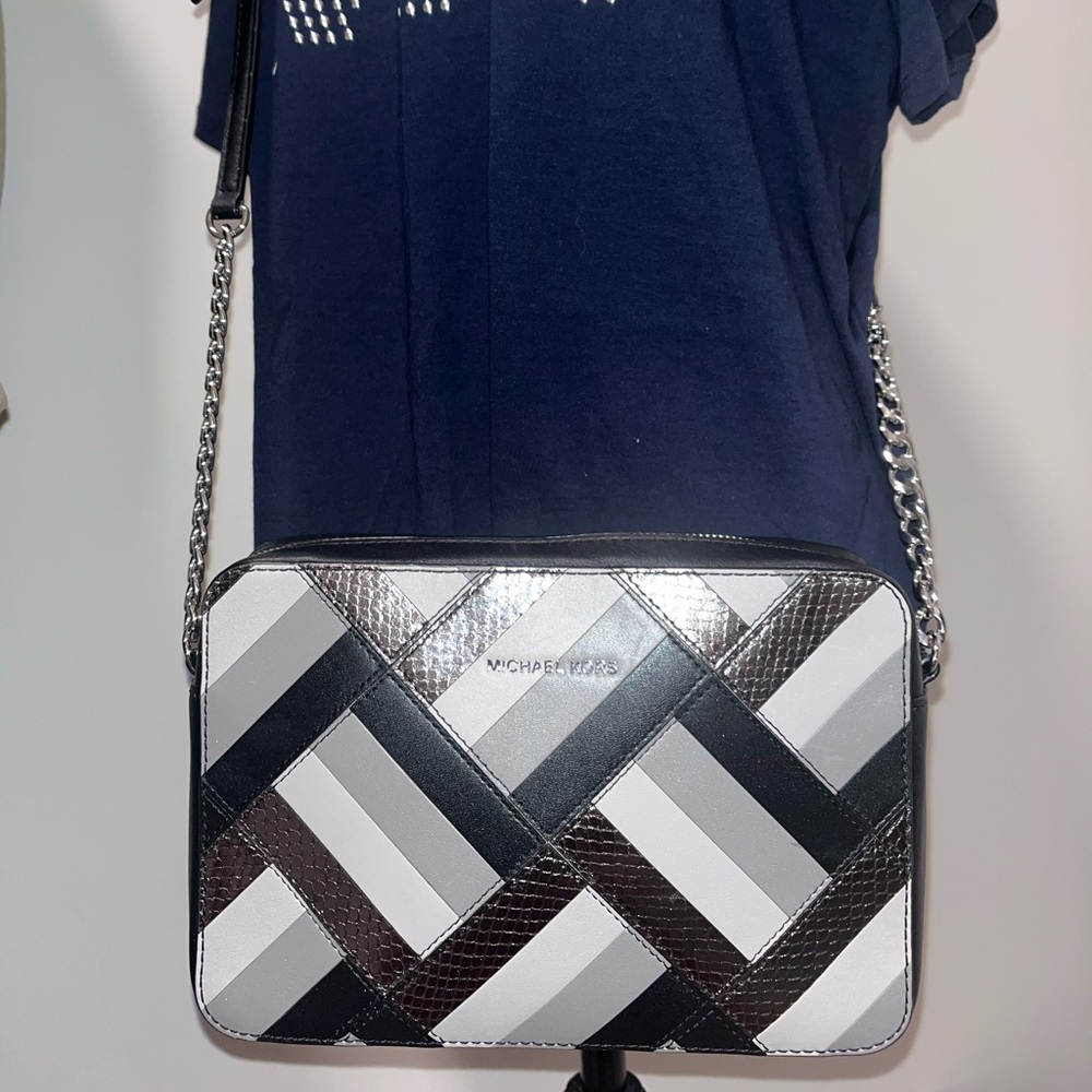 Michael Kors Marquertry Patchwork Crossbody